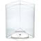 Azar Displays Three-Sided Revolving Sign and Menu Holder, 8.5 in. W x 11 in. H 193732-WHT - alternate 1